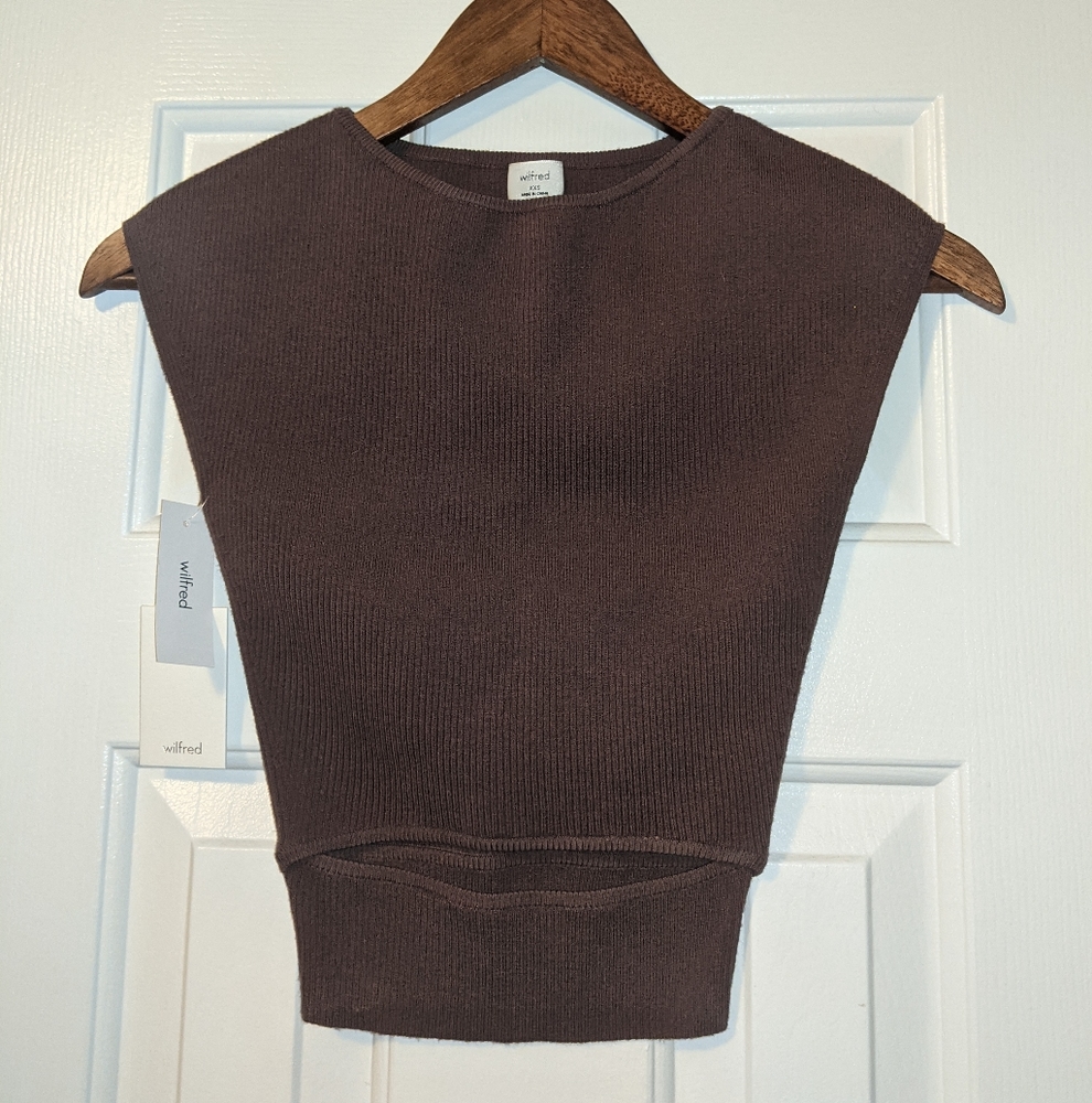 Wilfred Yacine Knit Top XXS in Caban